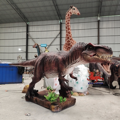 Dinosaure jurassique grandeur nature imperméable de parc d'attractions de type dinosaures de T Rex