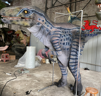 Dinosaure animatronique réaliste durable pour la sécurité des parcs à thème