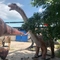 Modèle réaliste de Diplodocus de parc d'attractions de dinosaure animatronique