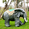 Sculptures animales grandeur nature extérieures de produits faits sur commande de fibre de verre de jardin