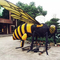 Modèle grandeur nature Animatronic d'abeille, forme d'insectes de simulation adaptée aux besoins du client
