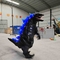 Costume fait main de dinosaure de costume courant de dinosaure vrai