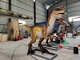 Décoration grandeur nature de dinosaure de simulation d'équipement électrique de dinosaure de parc aquatique
