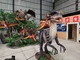 Live Show Animatronic Dinosaur Ride pour la monte d'enfants