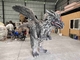 Effets lumineux Costume de dragon animé avec plumes et ailes