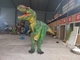 Costume de dinosaure adulte à vendre dinosaure marchant film accessoires montre T-Rex vert