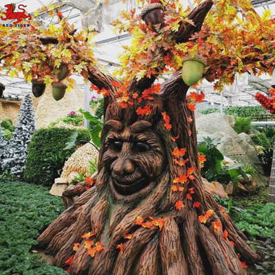 Arbre parlant de parc de décoration de sculpture d'usine animatronique de grand jardin à vendre