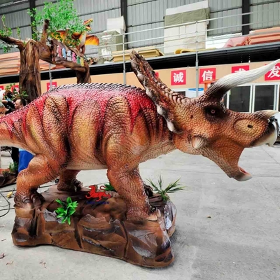acheter Jurassic World Dinosaure Réaliste Animatronique Dinosaure Parc D'attractions Parc À Thème Triceratops Modèle online manufacture