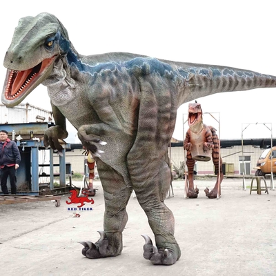 acheter Costume réaliste animatronique de dinosaure/costume adulte de raptor pour extérieur online manufacture