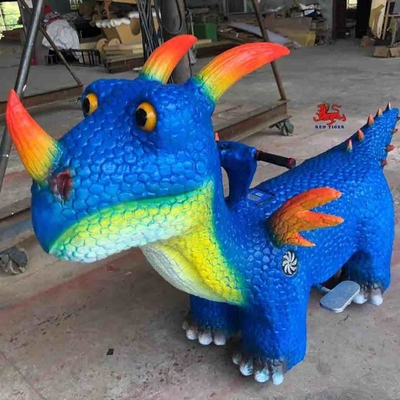 Faire de l'argent Animatronic Rides, Dino Ride réaliste avec un son rugissant vivant