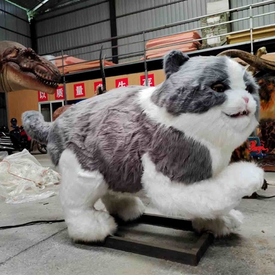 Chat animatronique réaliste grandeur nature d'intérieur étanche 150 kg