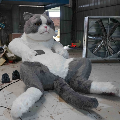 acheter Chat parlant interactif fait sur commande grandeur nature des animaux 200W d'Animatronic de taille online manufacture