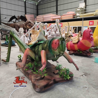 acheter Mousse à haute densité de modèle de simulation de statue d'insectes d'Animatronic de parc de sports online manufacture