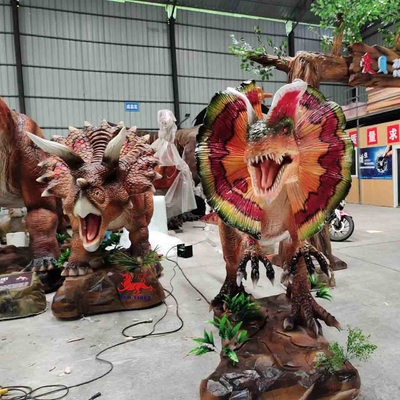 Parc d'attractions Animatronic Diplodocus Dinosaur World 12 mois de service