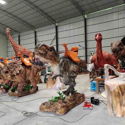 Animatronic T Rex Dinosaur Ride Dinosaure Artificiel Étanche Sunproof
