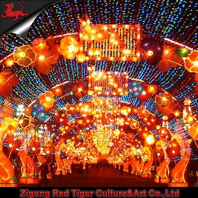 acheter Lanterne de festival chinois de parc à thème Lanterne Zigong à l'épreuve du soleil online manufacture