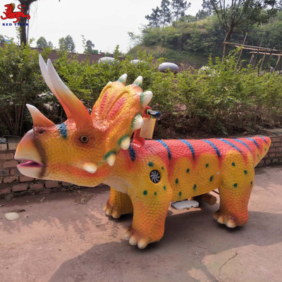 220V Animatronic Dinosaur Ride Enfants Age Vitesse Réglable