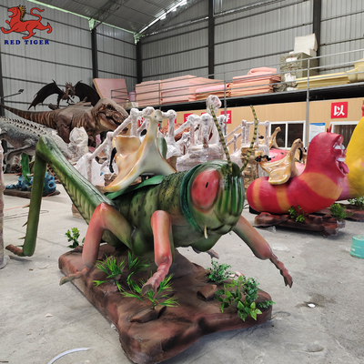 T Rex Animatronic Dinosaur Ride Résistant aux intempéries Garantie de 12 mois