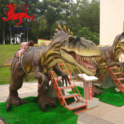 Tour de tyrannosaure animatronique réaliste avec personnalisation du mouvement / du son