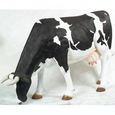 acheter La sculpture grandeur nature imperméable en vache à statue animale réaliste a adapté disponible aux besoins du client online manufacture