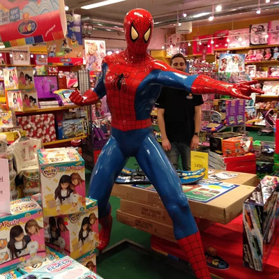 acheter Statue en fibre de verre Marvel Spider Man Statue Spiderman grandeur nature online manufacture