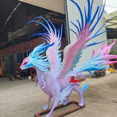 la mythologie animale chinoise d'animatronique animale de résistance à l'usure - Bibi