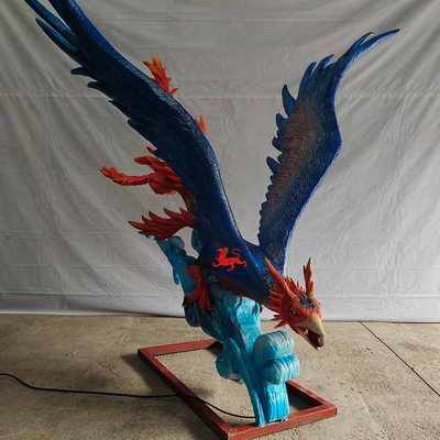 Animaux Animatronic réalistes écologiques Jingwei animal mythique chinois