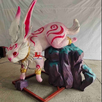 Créatures mythiques Jun Gou de la Chine d'animaux Animatronic réalistes de RCC