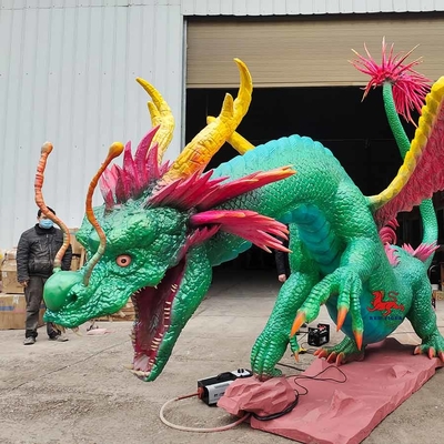 acheter Créatures antiques chinoises Ying Long d'animaux Animatronic réalistes de personnalisation online manufacture