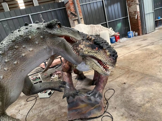 acheter Modèle de dinosaure de robot de dilophosaurus d'animatronique de dinosaure du parc 3D de dinosaure online manufacture
