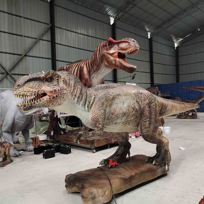 Mouvement flexible de la mère Réaliste Animatronique Dinosaure télécommande / Capteur surveillé
