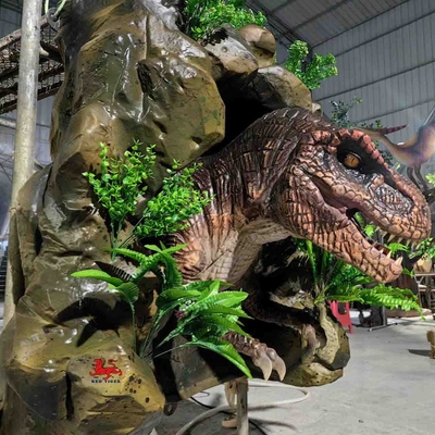 Rechargeable réglable réaliste Animatronique Dinosaure Mouvement flexible