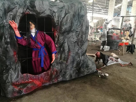 Animation Horreur Fantômes Horreur hantée accessoires Modèle de zombie Halloween personnalisé