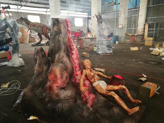 acheter Boîte en bois Emballage Maison hantée Décorations d'Halloween Étanche au vent Disponibilité limitée online manufacture