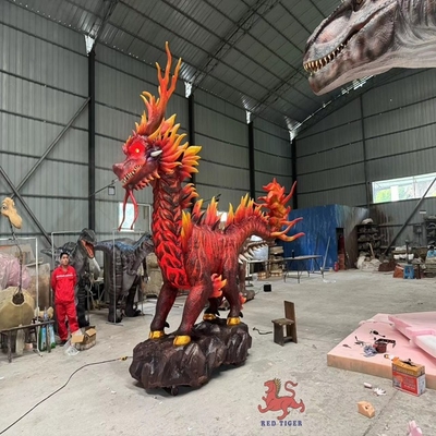 Une créature légendaire chinoise mécanique