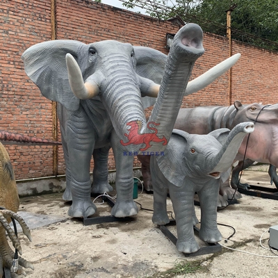 acheter Parc à thème Animaux animés réalistes Taille de vie Elephant personnalisé online manufacture