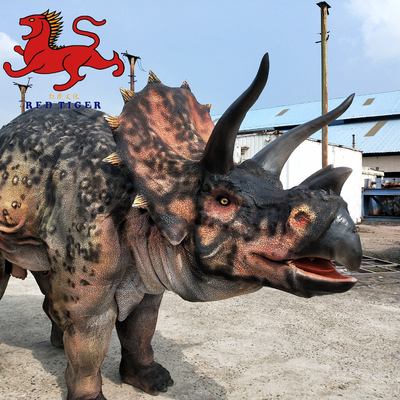 acheter Costume de dinosaure Tricératops animatronique avec jambes cachées pour parcs à thème online manufacture