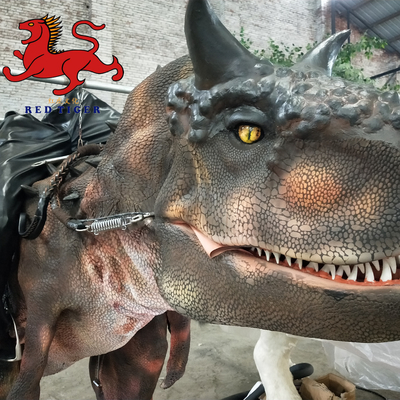 Simulation faite à la main Costume de dinosaure animatronique Dans la fête de costumes