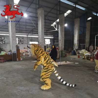 Capteur infrarouge adapté aux besoins du client Tiger Costume Suit réaliste pour la location de partie de thème