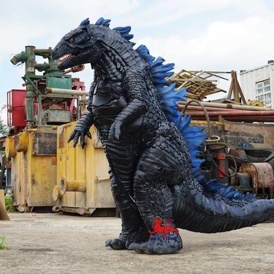 Costume Godzilla Costume de dinosaure réaliste âge adulte 110V 220V