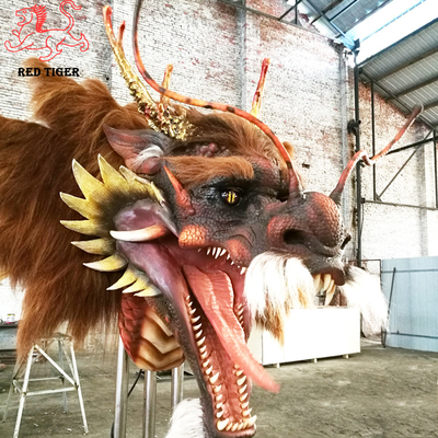 Good price Tête de dragon animatronique murale 1,8 m Garantie 12 mois en ligne