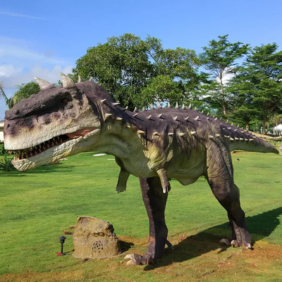 Carnotaurus de dinosaure animatronique réaliste de parc à thème avec la personnalisation de mouvement et de bruit