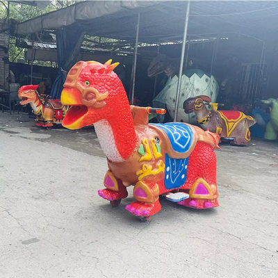 Un bon prix. Tours de marche de dinosaure de contrôle de pièce de monnaie, tour Animatronic de Dino dessus en ligne