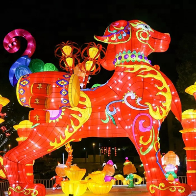Un bon prix. Taille imperméable extérieure des lanternes chinoises en soie 60CM-30M pour l'exposition de festival en ligne