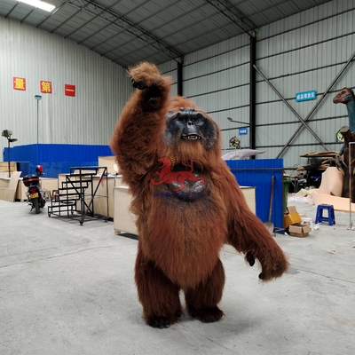 Costume de gorille adulte Costume d' orang-outan réaliste Pour le parc à thème