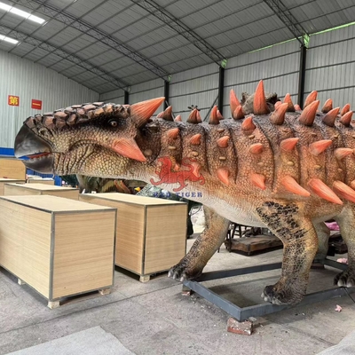 Animé réaliste Animatronic Dinosaure Ankylosaurus Dinosaures