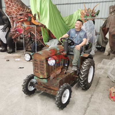 Nouveau tracteur animatronique conduisible pour parc à thème et parc d'attractions