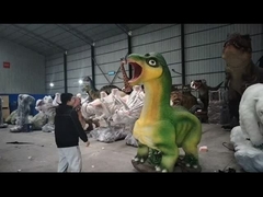 pousse de panier adaptée aux besoins du client par dinosaure Animatronic de taille de 2.5m