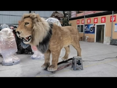 Animatronics réalistes taille de vie Lion personnalisé disponible garantie de 12 mois