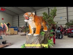 Le parc à thème réaliste, animé, taille de vie, tigre personnalisé